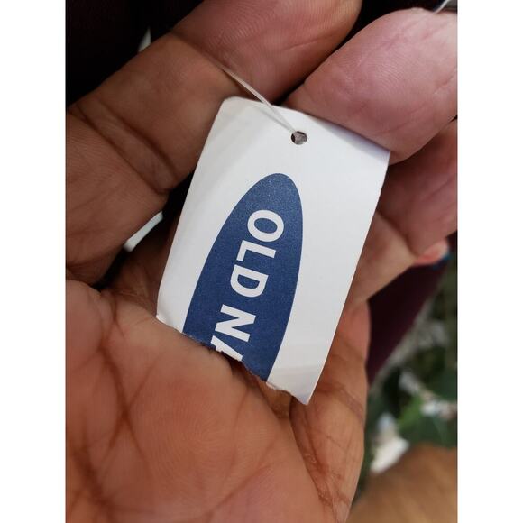 Old Navy Fit & Flare Dress Women's Medium Purple Floral Crew Neck Long Sleeve - Picture 5 of 13